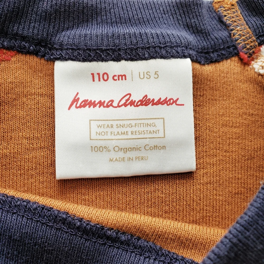 Hanna Andersson Rudolph Pajamas Size 5